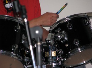 Polish Drum Using Sam's Pens To Worship