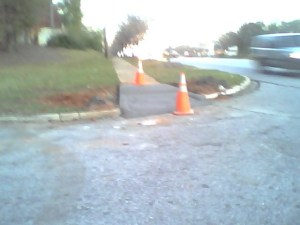 Curb Upgrade on Pine Street