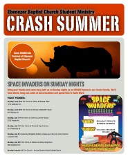 Summer 2013 CRASH Brochure