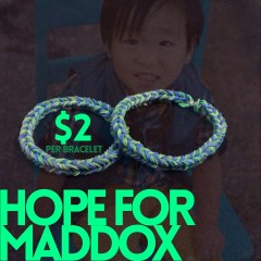 Hope for Maddox Bracelets